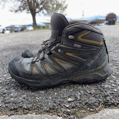 Salomon X Ultra 3 Mid Hiking Boot GTX Goretex Waterproof Mens Size 9 Green