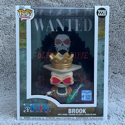 Funko Pop! Brook Wanted Poster #2220 Exclusive One Piece Vinyl Limited Edition