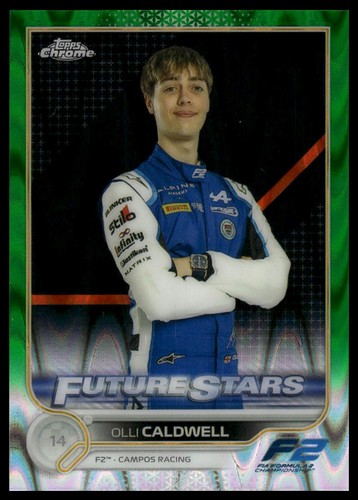 Olli Caldwell #89 2022 Topps Chrome Formula 1 card