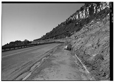 Cortez Colorado Mesa Verde National Park Main Entrance Road 1930s Slide Area