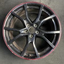 Honda Black And Red Lip Civic Factory Rim 20x8.5 2017-2021 Alloy Original 64116