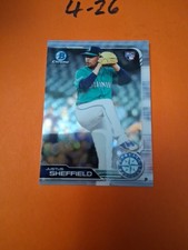Justus Sheffield 2019 Bowman Chrome Baseball - #58 RC - Seattle Mariners