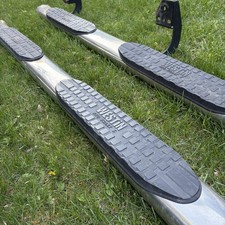 Westin Pro Truck Running Boards Traxx 5 Oval Nerf Step Bars Pick-up Suv Stainles