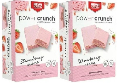 Power Crunch Protein Energy Bar Strawberry Creme 2 Pack