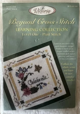 The Victoria Sampler Beyond Cross Stitch Kit Level One Plait Stitch Sampler NIP