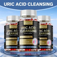 Uric Acid Cleanse - Tart Cherry, Celery Seed, Citric Acid, Lung, Kidney Detox