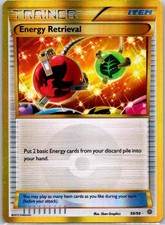 Pokemon TCG Energy Retrieval Secret Rare Holofoil XY - Ancient Origins 99/98 MP on eBay