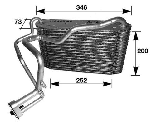 Mahle Verdampfer, Klimaanlage AE 33 000S FüR Audi-image