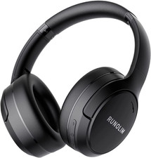 Hybrid Active Noise Cancelling Headphones, Wireless over Ear Bluetooth Headphone