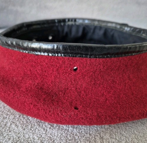 Béret rouge parachutiste Blancq Olibet armée de terre 2003 taille 57 (b) - 第 11/24 張圖片