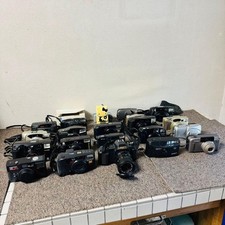 Junk Canon Sony Olympus Fujifilm Camera Lot for Parts Repair