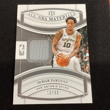 2019-20 National Treasures All NBA Materials DeMar DeRozan 12/99