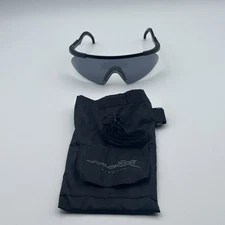 Wiley X Saber Sunglasses/Shooting Z87 Glasses With Case And Strap.