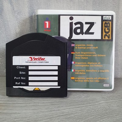 Iomega Jaz Disc Festplatte 2GB PC IBM kompatibel Vintage Computing *ungetestet*