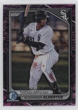 2024 Bowman Draft Chrome Aqua Lunar Refractor /125 Alexander Albertus 1g1q