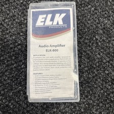 ELK Products ELK-800 Audio Amplifier 12 VDC 10 Watt