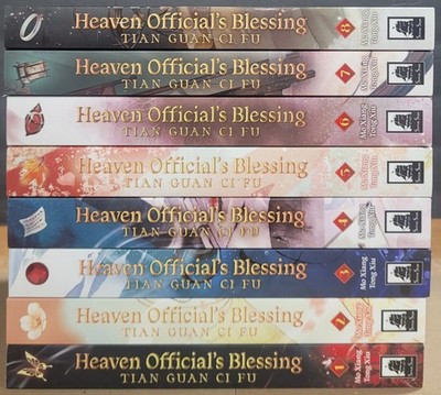 Heaven Official's Blessing Novel Volumes 1-8 Complete New English