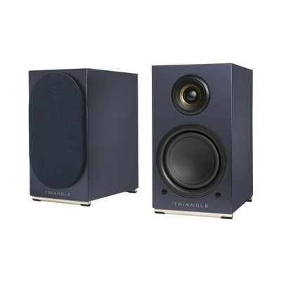 Triangle Audio AIO TWIN Wireless Bluetooth Wi Fi Speaker Pair (Abyss Blue)