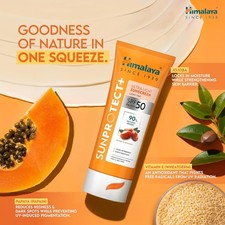 Himalaya SPF 50 Sunscreen Cream Lightweight Sweat Resistant 50g