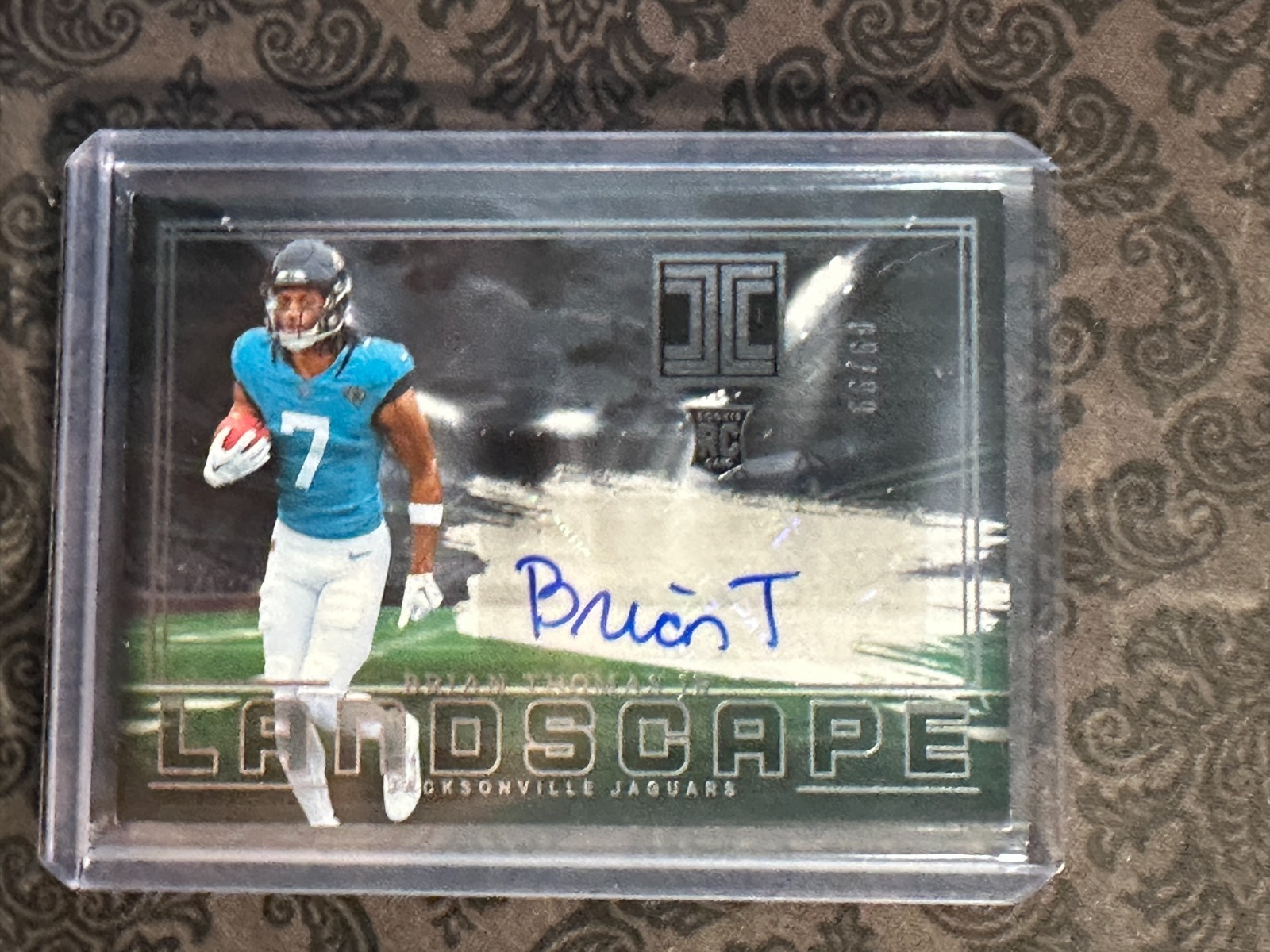 2024 IMPECCABLE BRIAN THOMAS JR. LANDSCAPE ROOKIE AUTO SSP/99