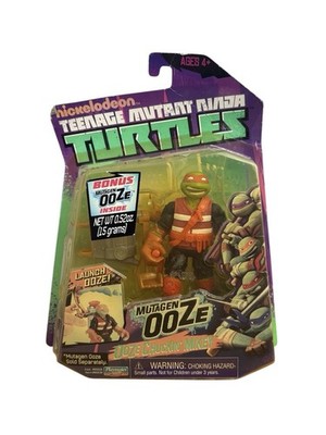 TEENAGE MUTANT NINJA TURTLES TMNT MUTAGEN OOZE CHUCKIN MIKEY MICHAELANGELO 2012
