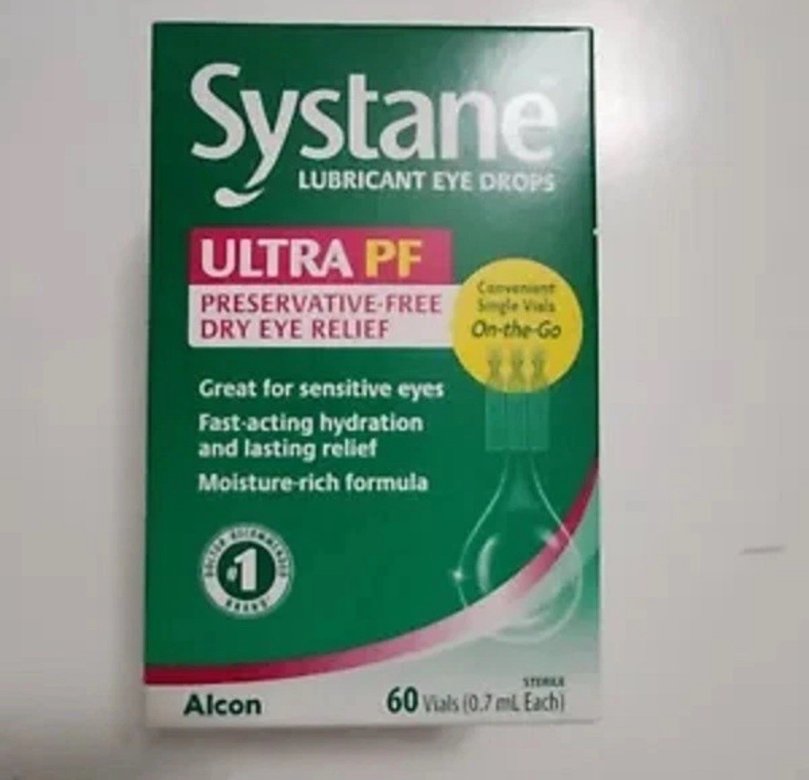 Preservative Free 60 Vials Exp 08/25