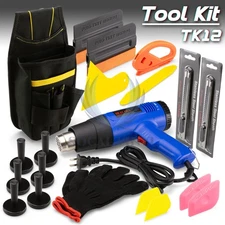 Profession Car Wrap Vinyl Tools Kit Scratchfree Squeegee Razor Gloves Magnets 12