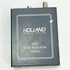 Holland Electronic HMM-10 Micro Modulator RF Agile Cable Antenna A/V Untested