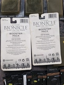LEGO Bionicle Trading Card Game Empty Packaging Quest For The Masks