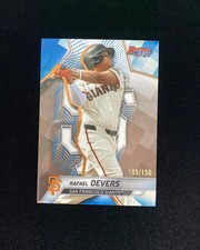 2025 Topps Bowman's Best Rafael Devers #21 Blue Refractor 105/150 Giants QI95