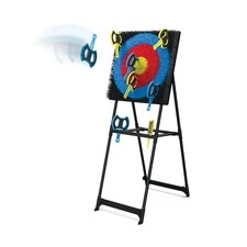 EastPoint Axe Throwing Game Set - 5 ft Tall, Pack of 8 Axes - Unique Bristle ...