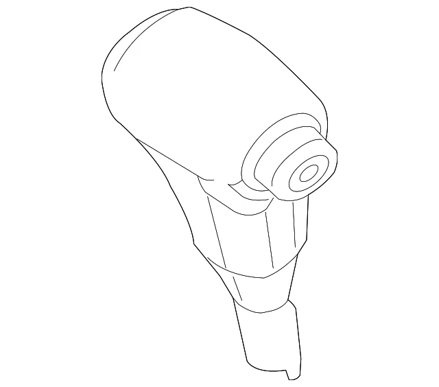 Perilla de cambio original Ford 6H6Z-7213-A Foto 2 de 3