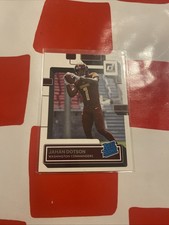 2022 Donruss: Rated Rookie: RC: Commanders: Jahan Dotson 310