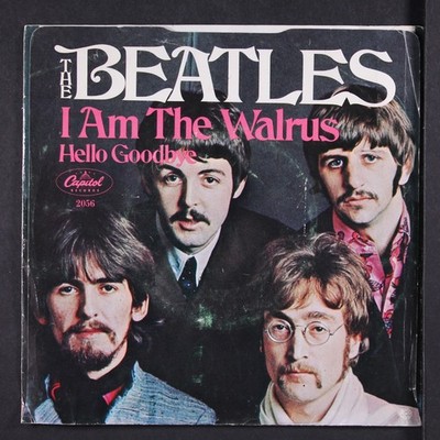 The Beatles Hello Goodbye 7インチレコード デンマーク BEATLES: hello goodbye / i am the walrus CAPITOL 7