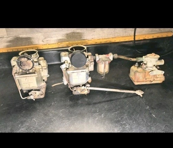 Ter Carburetors (2) & Vintage Stewart Warner Electric Fuel P