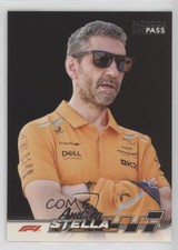 2024 Topps Paddock Pass Formula 1 Team Principals Black Foil Andrea Stella 1e3h