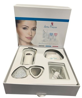 Derma Rescue LED Light Therapy Facial Toning System Women's New Open Box