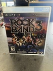 Rock Band 3 (Sony PlayStation 3, 2010) CIB w/Manual & Inserts