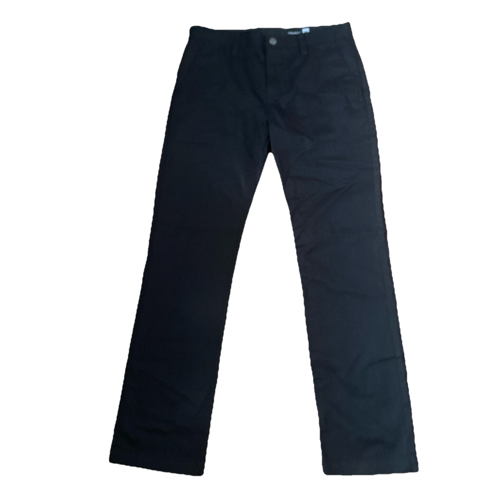 Volcom Solid Black Cotton Polyester Pants Menʻs S… - image 1