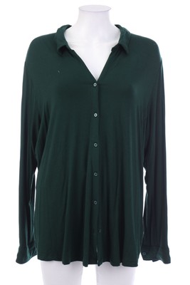 ESSENTIALS Bluse Viskose 48 dunkelgrün