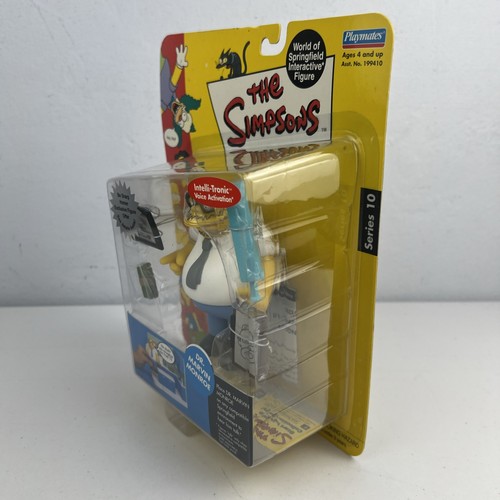 Playmates The Simpsons Dr. Marvin Monroe Figure Series 10 Interactive - Picture 2 of 8