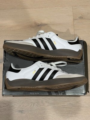 Size 10.5 - adidas Puig Samba White Black Gum