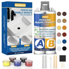 Tub Repair Kit (Color Match), Quadence Waterproof Porcelain Sink Kit... 