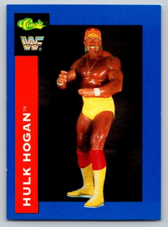 1991 Classic WWF Superstars #40 Hulk Hogan Near Mint or Better
