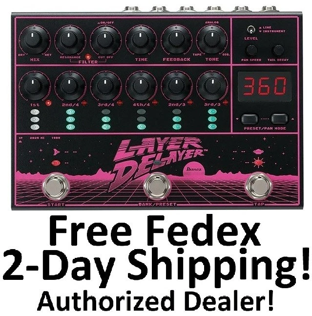 Ibanez Digital Guitar Delay, Echo & Reverb Pedals for sale | eBay