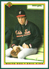 Eric King - 1990 Bowman #304 - Chicago White Sox Baseball Card