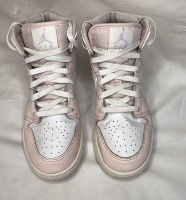 Nike Air Jordans Pink Purple Pastel Big Youth Size 6.5Y