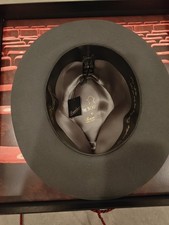 Borsalino Humphrey Bogart Limited Edition Fur Felt Fedora w/ Custom Bogart Hat B