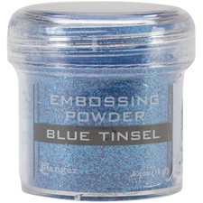 Ranger EPJ-41030 Embossing Powder-Blue Tinsel
