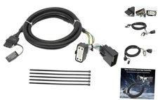 4 Way Trailer Wiring Harness Compatible with 2011-2019 Explorer, Flat Trailer 